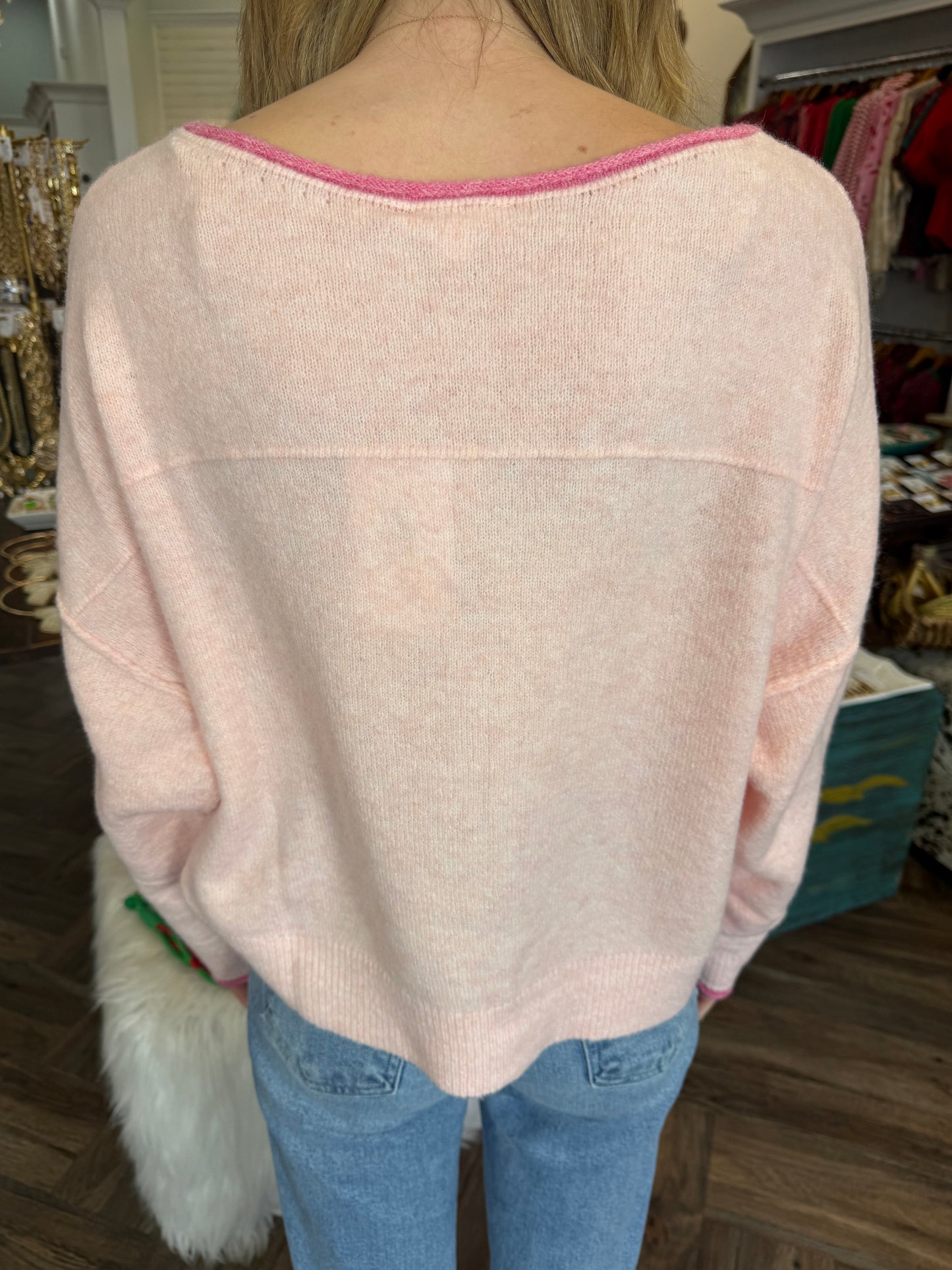 Dreamy Sweater: Pink