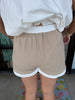 Taylor Taupe Skort