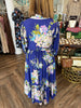Royal Garden Party Midi Dress