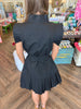 Black Ruffle Romance Dress