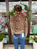 Animal Print Fur Coat: Mid Waist