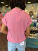 Timeless Tie Top: Pink
