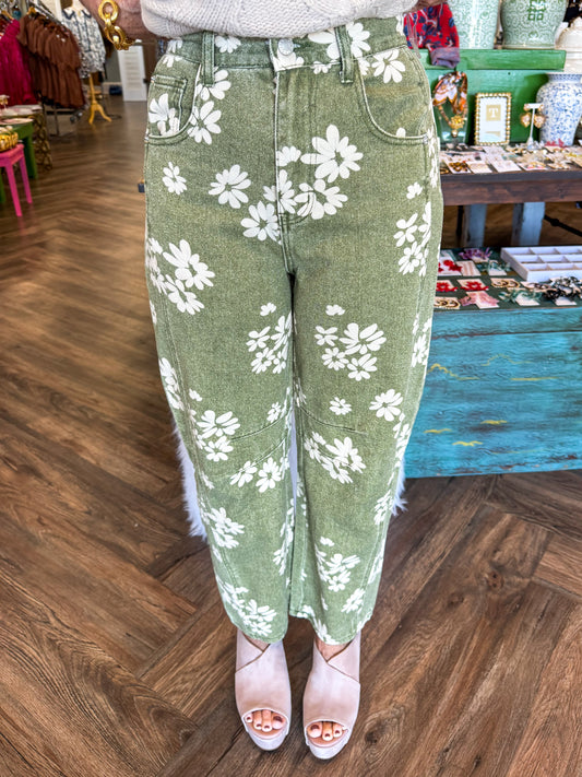 Daisy Olive Jeans