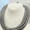 Rope Necklace: Grey