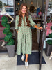 Mary Square Eleanor Dress: Floral Vineyard