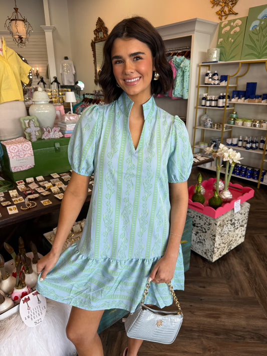 Mary Square Nancy Dress: Garden Lace