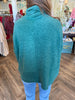 Oversized Turtleneck Sweater: Dk Green