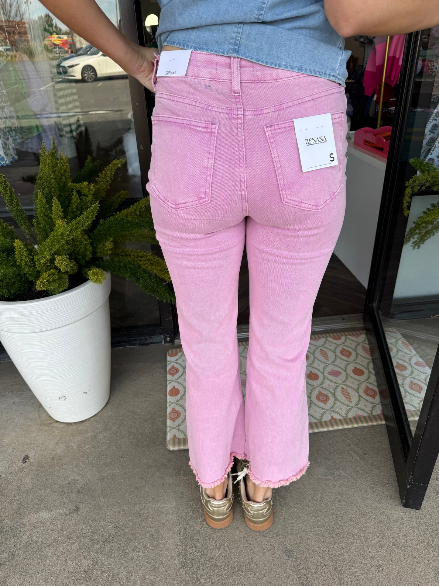 Zenana Jeans: Mauve