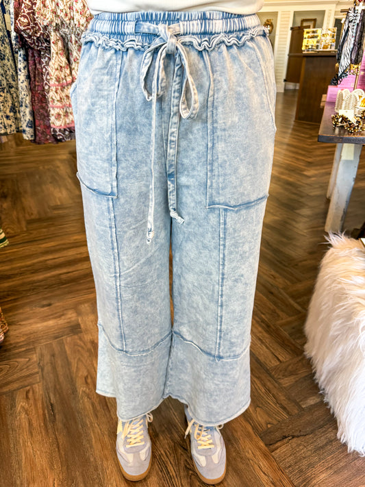 Anslee Acid Wash Pant