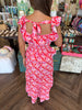 Red and Pink Magnolia Set