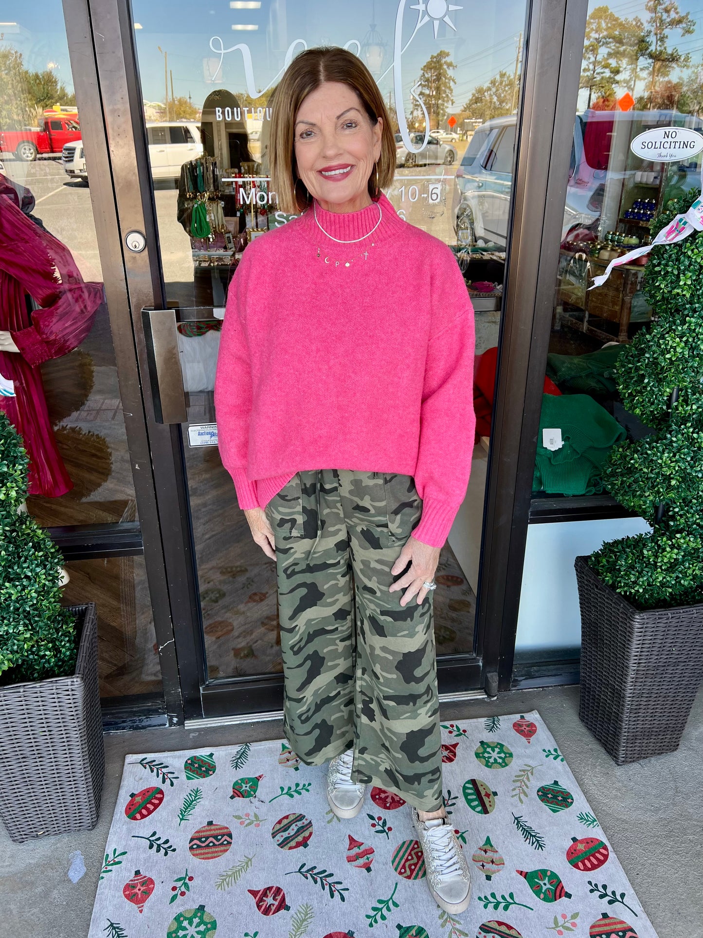 Camo Wide Leg Comfy Pants