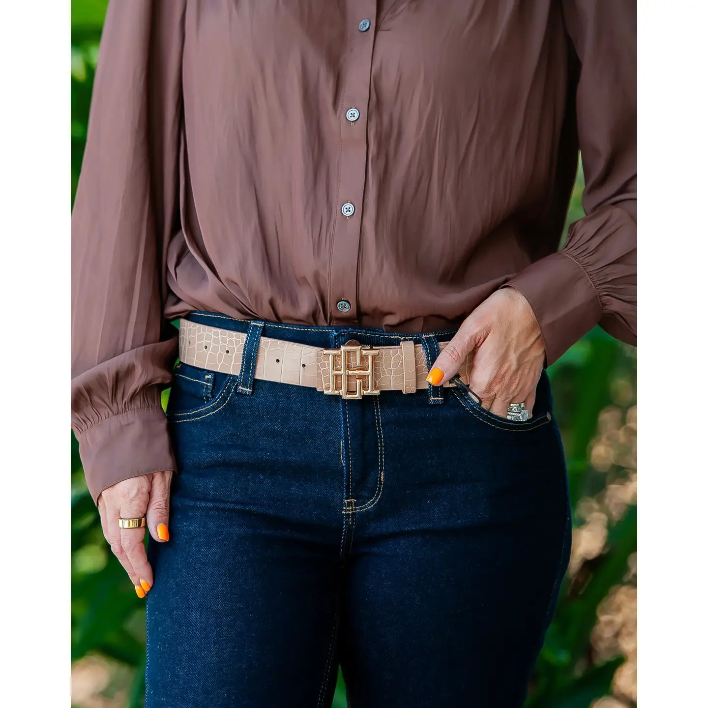 Bridgette Belt Latte