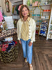 Cream Knit Button Cardigan