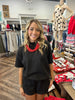 Rope Necklace: Red