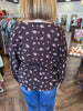 Sweetest Rose Drawstring Top