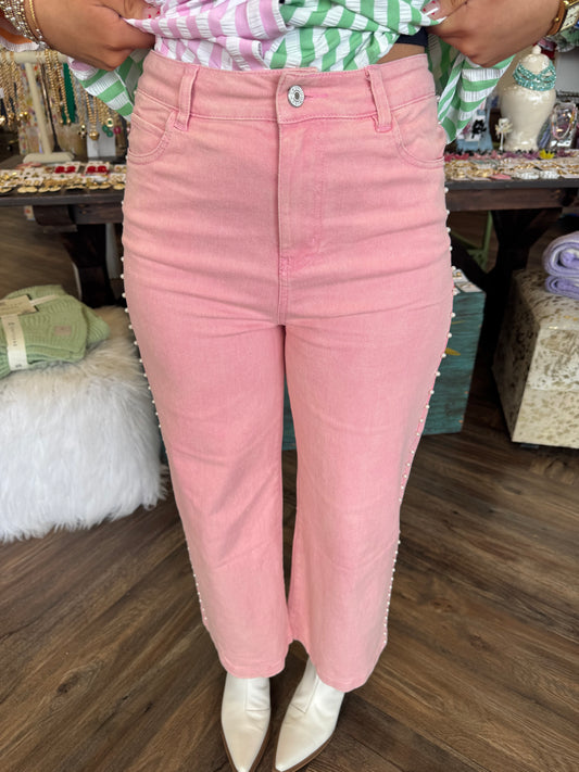 Pink Pearl Jeans