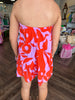 Bold Tropics Skort Romper