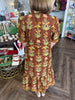 Rustic Garden Midi Dress