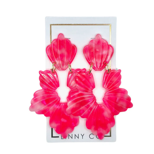 Michelle - Pink Party Punch: Earrings