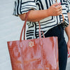 Heath Tote Bag Saddle Ec