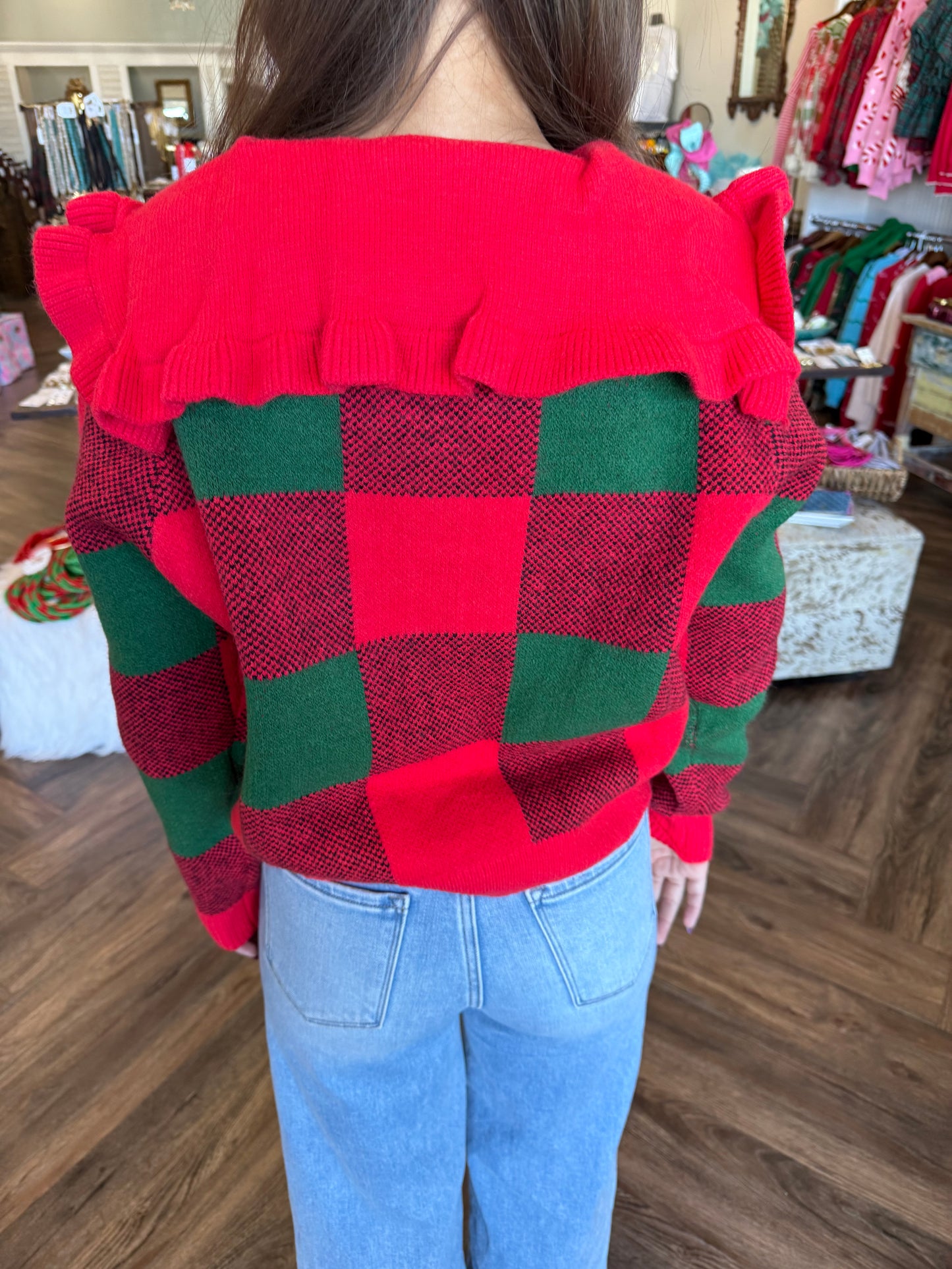Christmas Collar Sweater