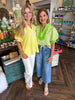 Scuba Stripe Yellow Top