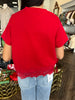 Lace Red Hot Top