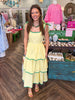 Lemon Meringue Midi Dress