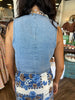 Button up Denim Top