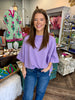 Sue Scuba Top: Lavender