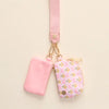 Dynamic Duo Pouch Wristlet-Marigold Lane Pink