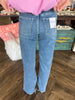 Zenana Jeans: Med Distressed Hem