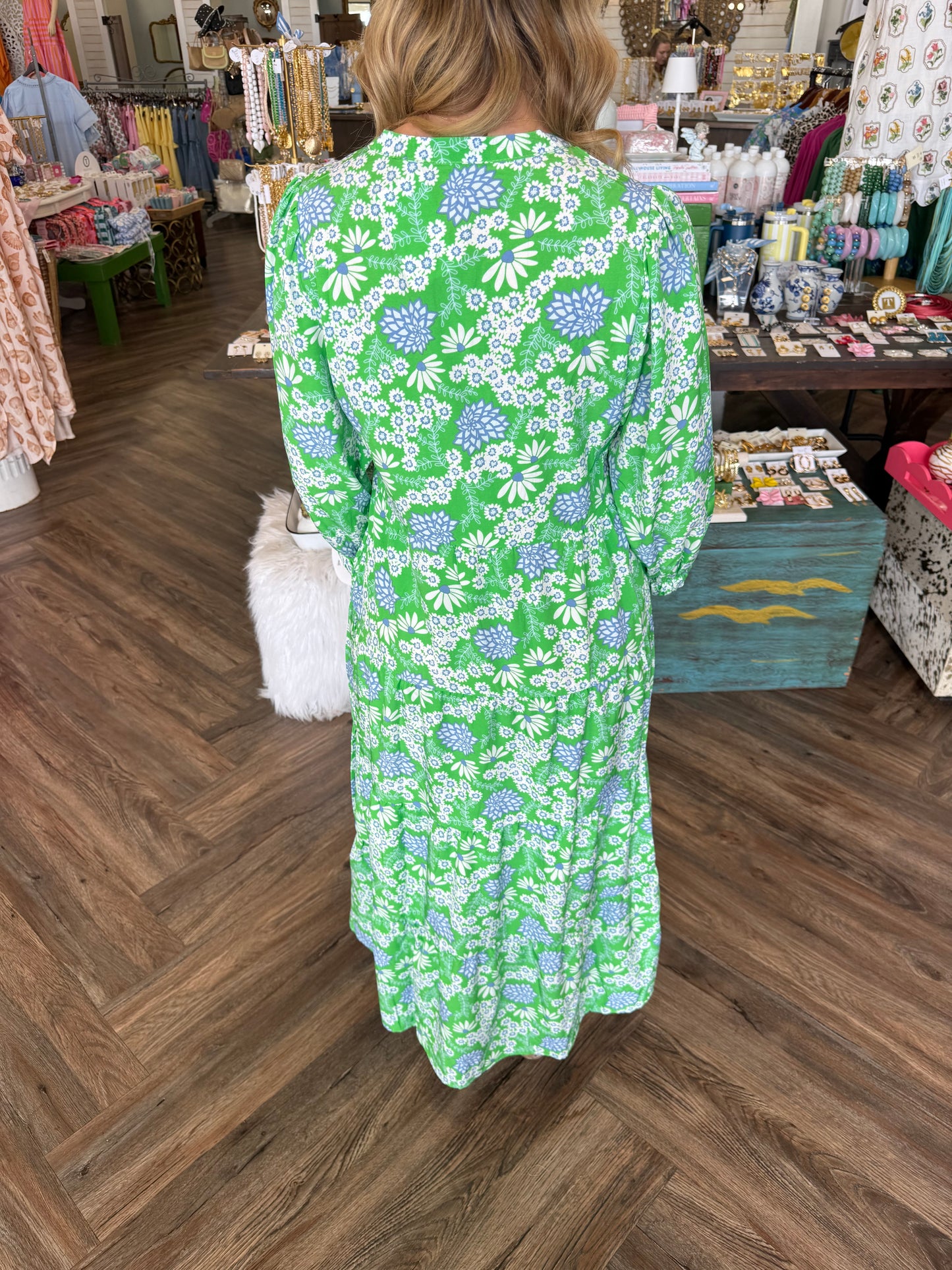 Mary Square Cameron Dress: Daisy Chain