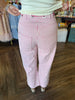Pink Drawstring Pants