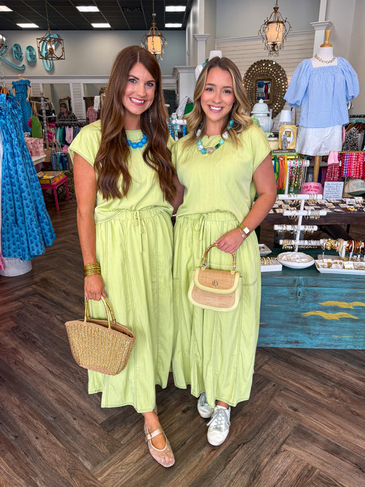 Chartreuse Stitch Set