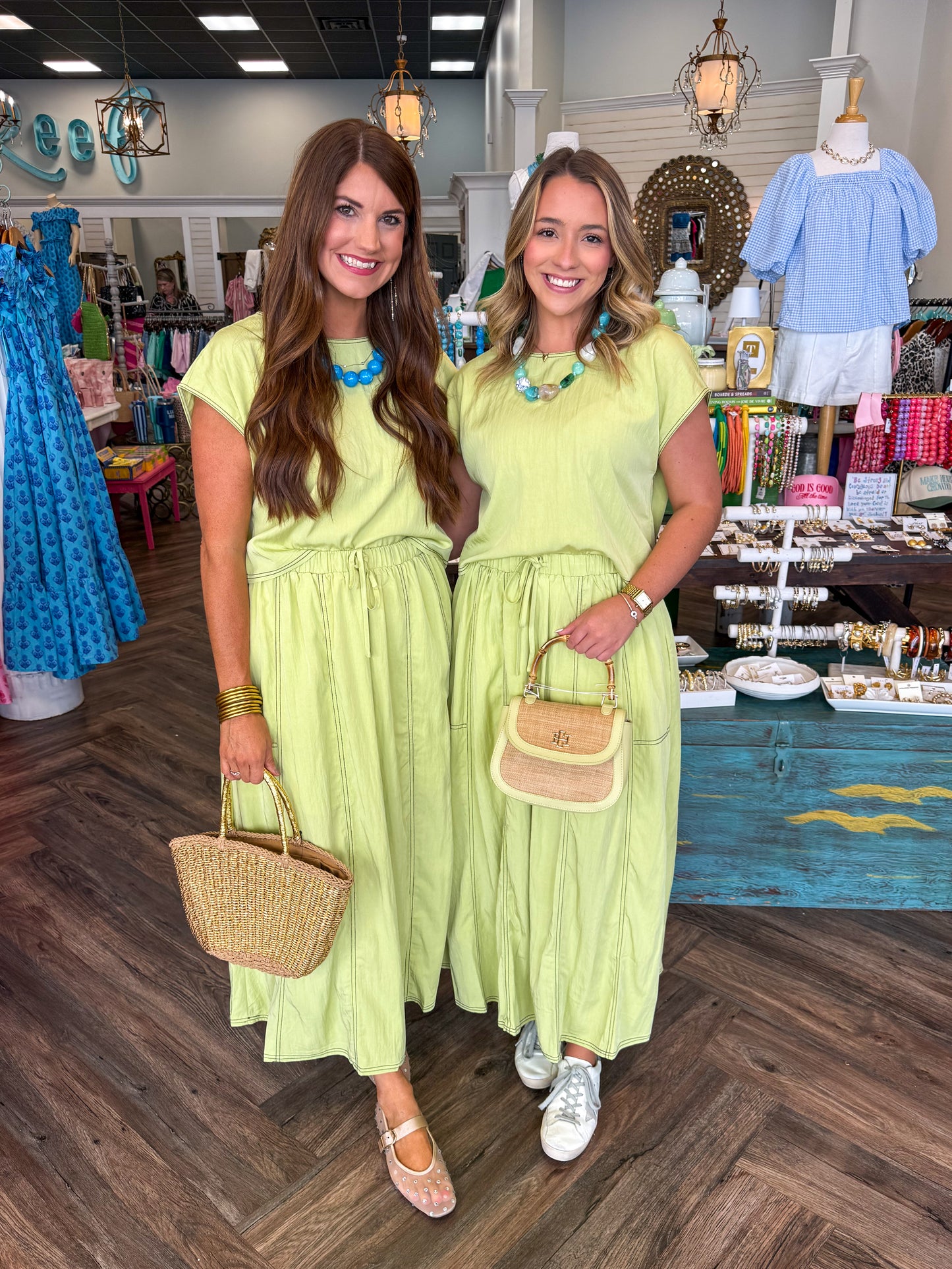 Chartreuse Stitch Set