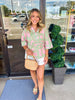 Sweet Swirls Top: Pink