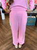 Fleece Pullover Set: Dk Pink