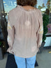 Flower Embroidered Top: Coco