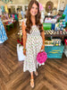 Smocked Southern Bloom Dress: Pink