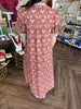Pink Tulip Midi Dress