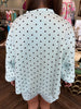 Blue And Brown Polka Dot Set