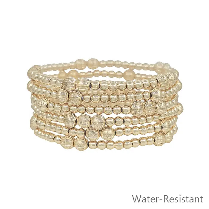 Beaded Textured Bracelet