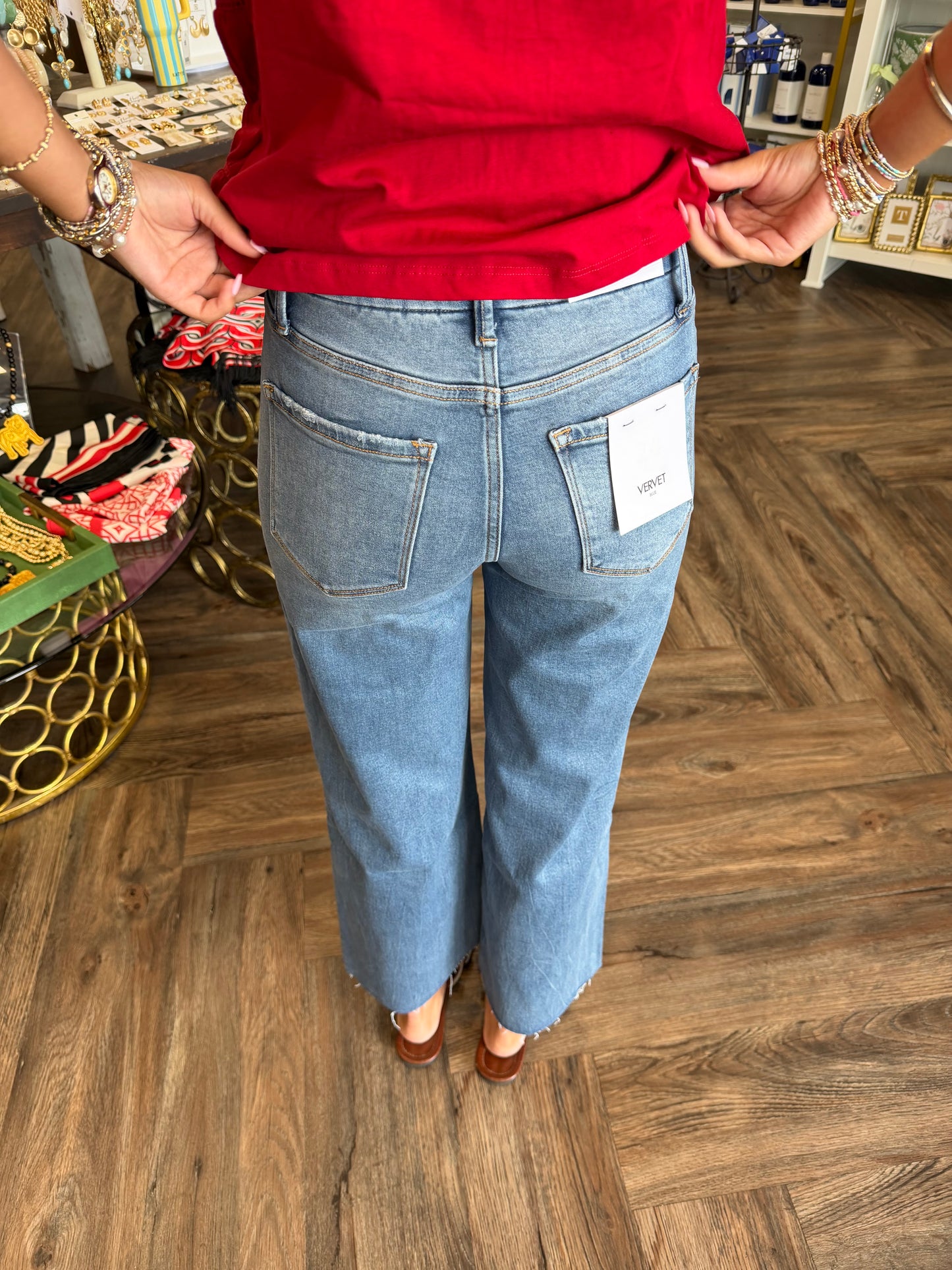 Vervet High Rise Jeans: Serene Promise