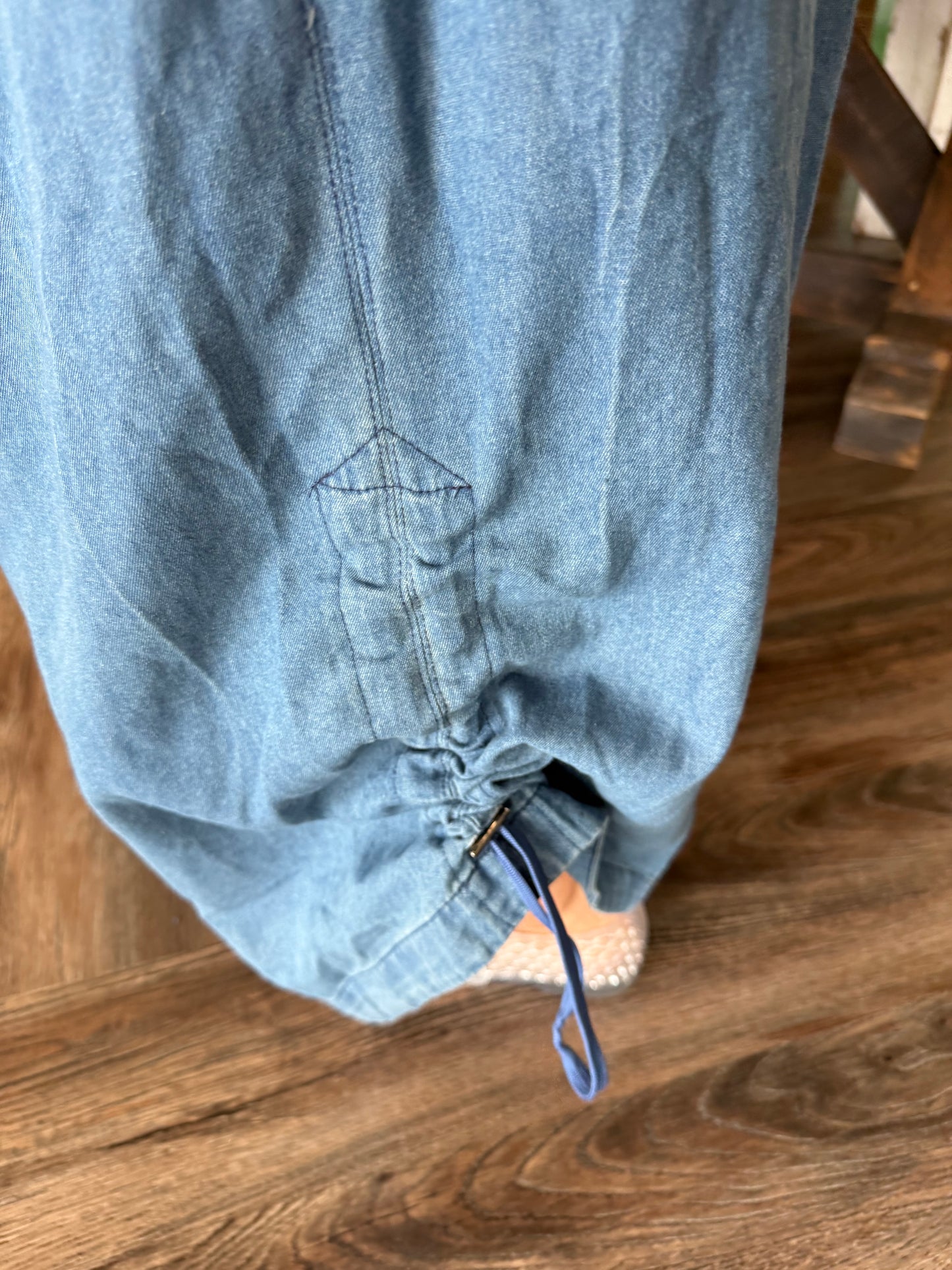 Sassy Denim Jumpsuit