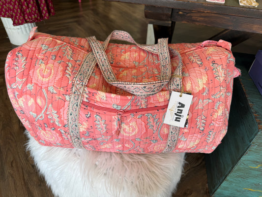 Pink Quilted Bag
