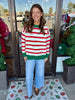 Holiday Striped Sweater