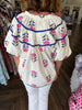 Marie Embroidered Top