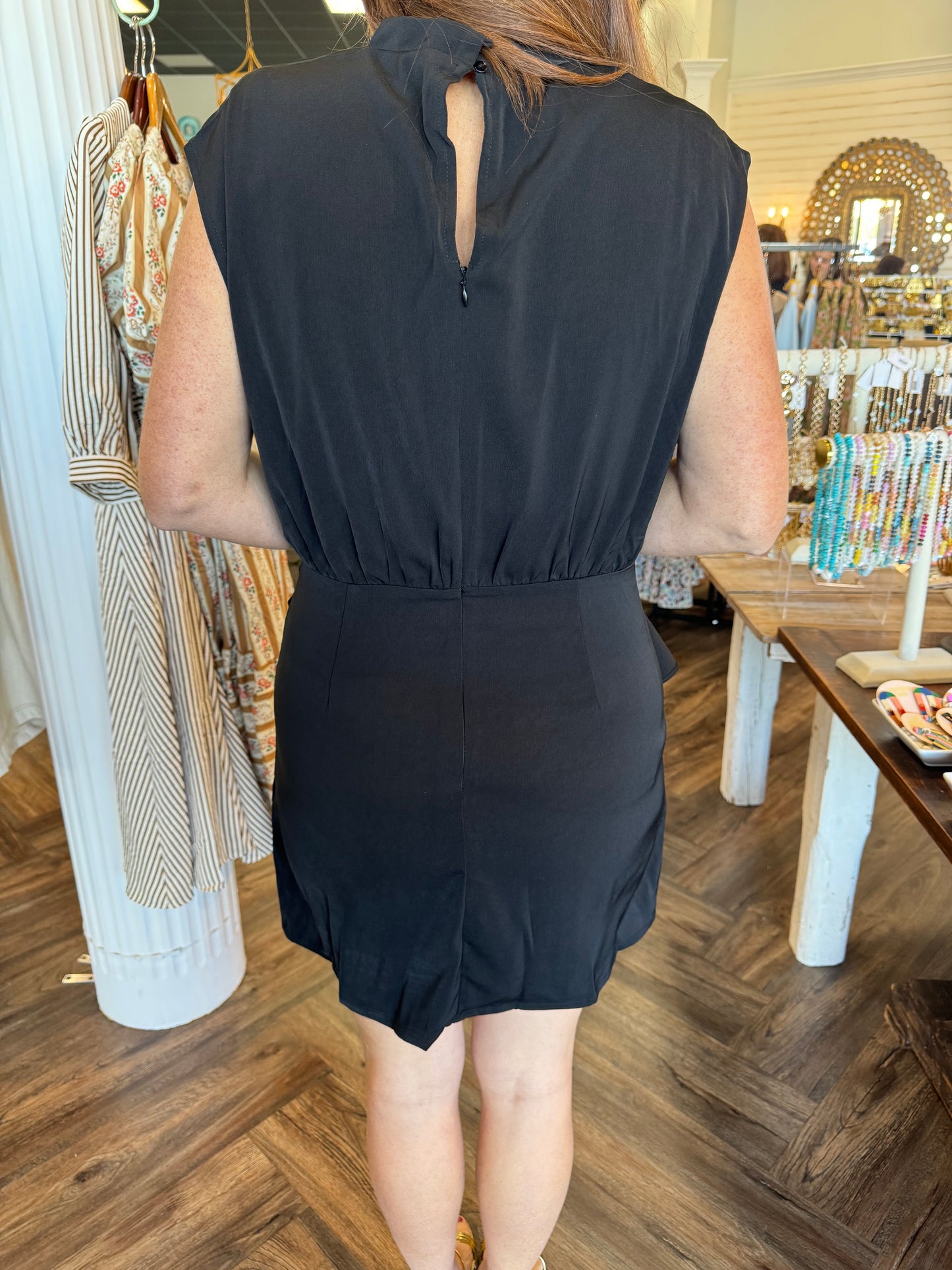 Silk Black Dress