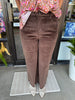 Corduroy Entro Pants: Coffee